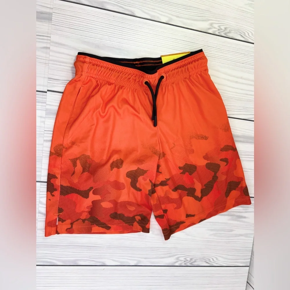 All In Motion Boys Orange Shorts